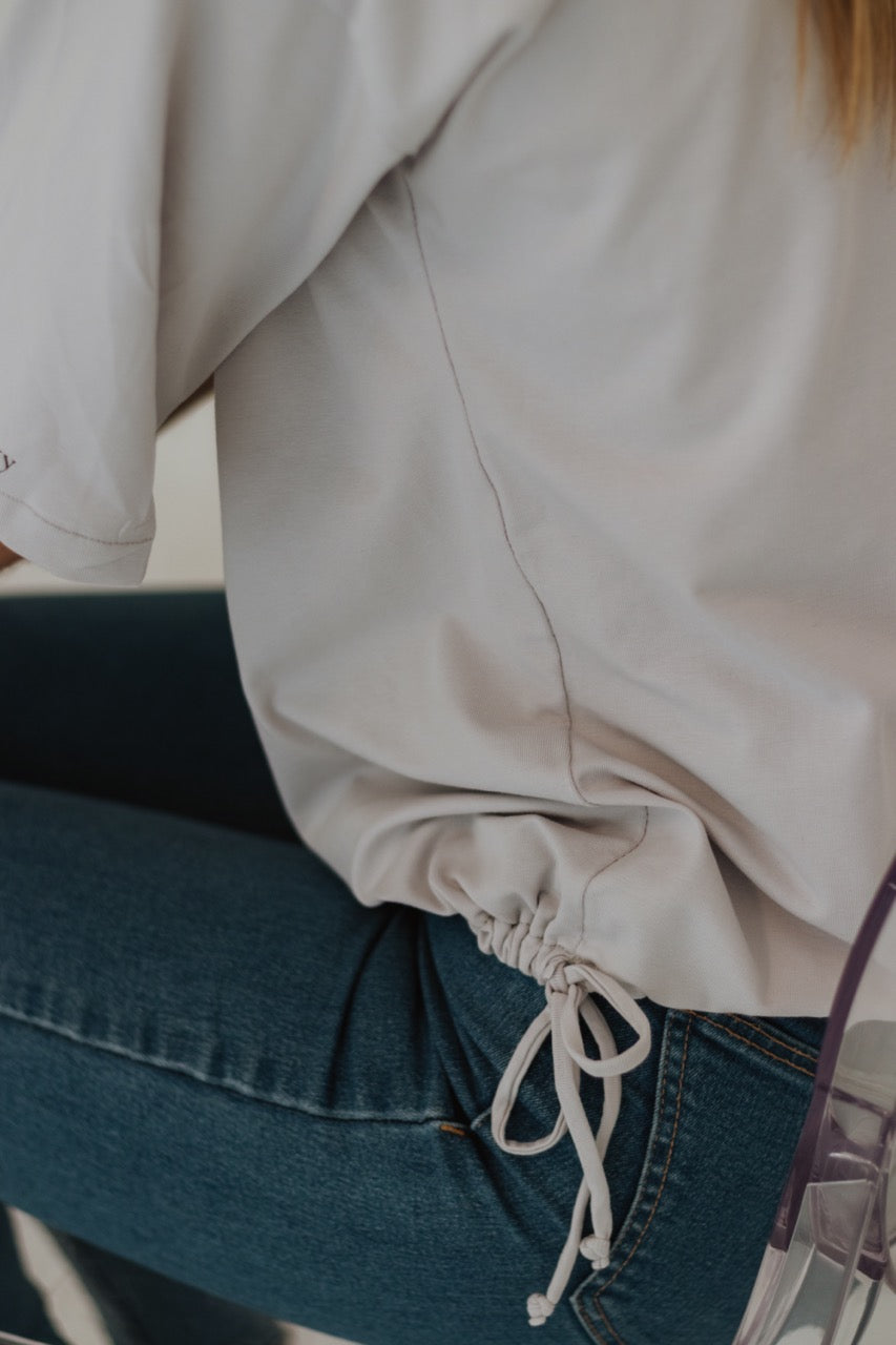 Ladies Drawcord Shirt